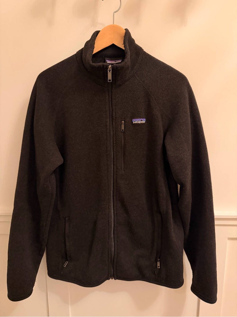 Patagonia Black Men's Full-Zip Fleece Jacket